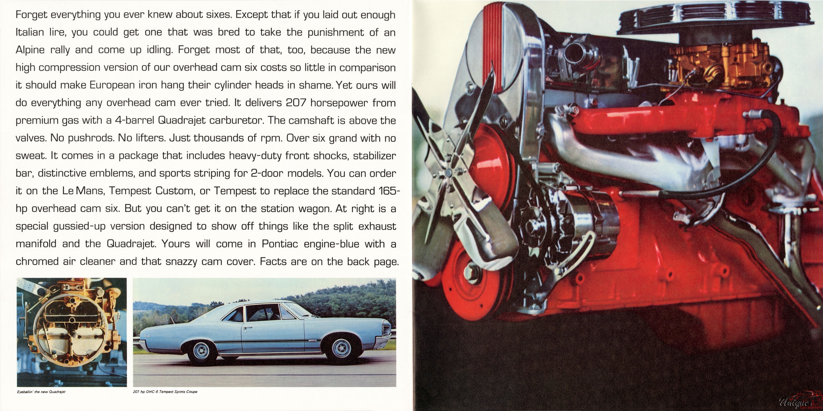 1966 Pontiac Performance Brochure Page 6